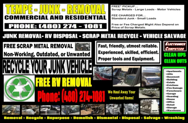 TEMPE JUNK RECYCLING AND REMOVAL SERVICES - photo 2