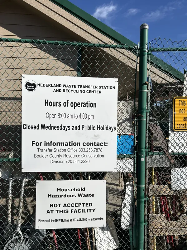 Nederland Transfer Station and Recycling Drop-off - photo 4