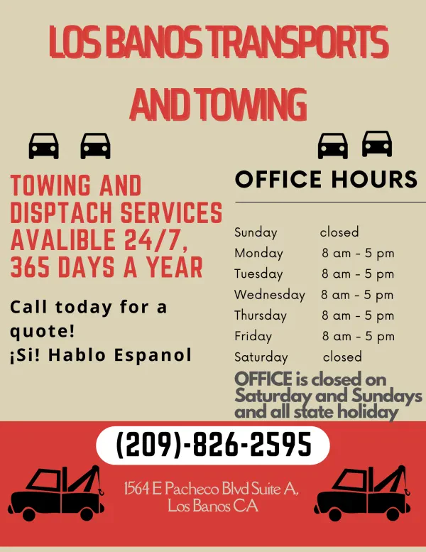 LOS BANOS TRANSPORTS & TOWING - photo 4