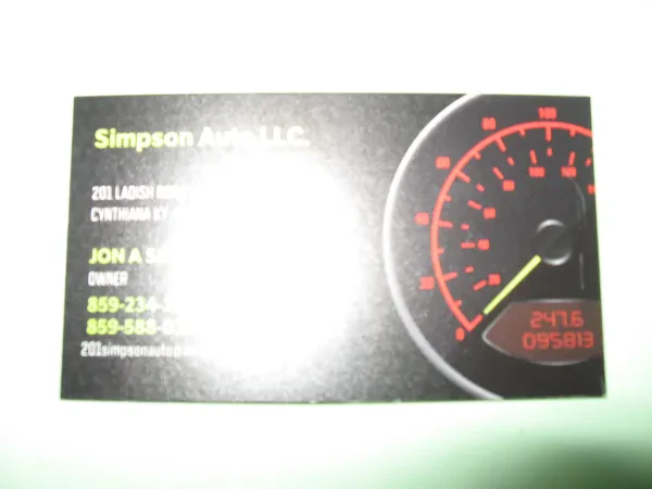 Simpson Auto LLC - photo 4