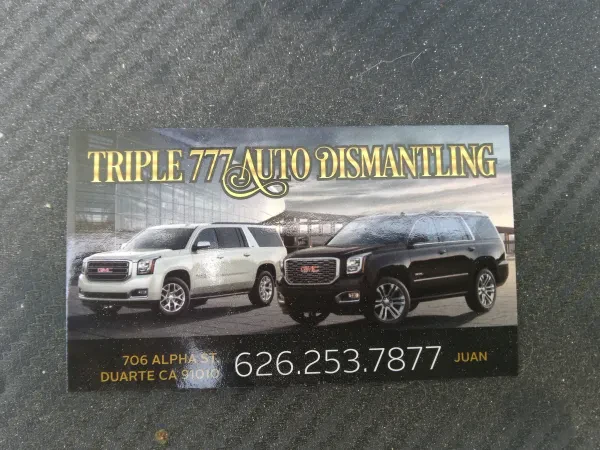 Triple 7 Auto Dismantling - photo 3