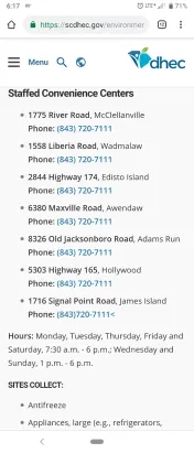 Edisto Island Convenience Center