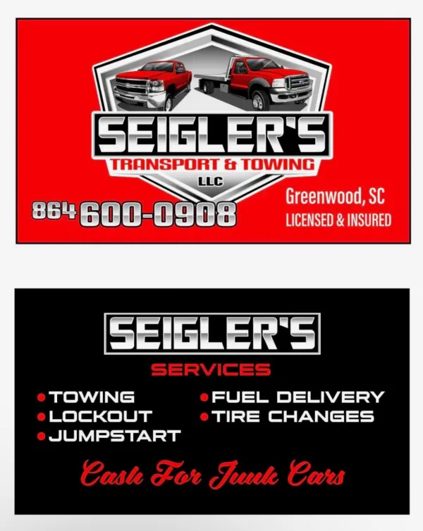 Seigler’s Transport and Towing LLC - photo 3