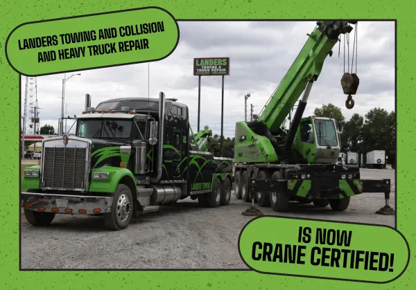 Landers Towing and Collision and Heavy Truck Repair - photo 2
