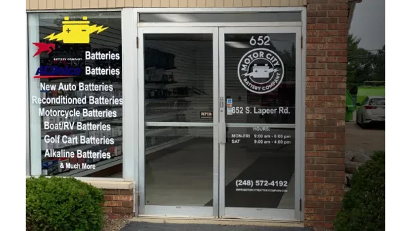 Motor City Battery Company - Oxford - photo 3