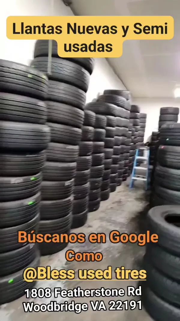 BLESS USED TIRES NEW TIRES & TESLA TIRES Llantas Usadas Y Nuevas - photo 2