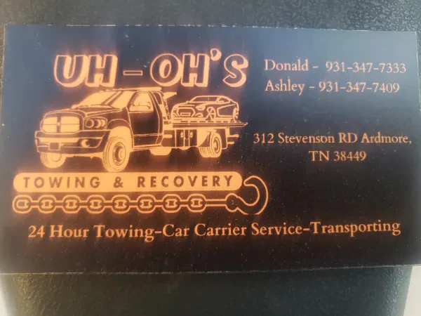 Uh-Oh's Towing and Recovery - photo 4