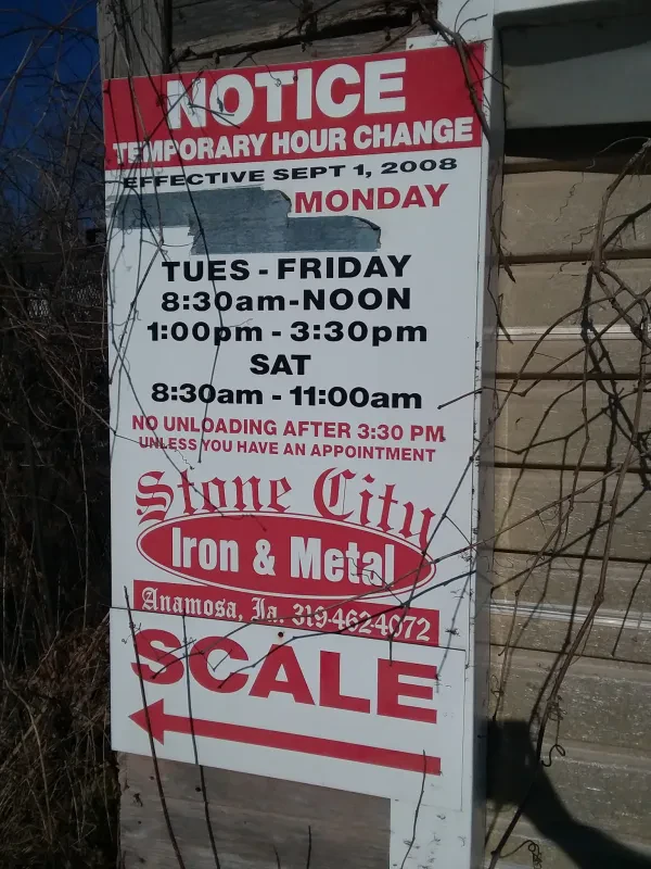 Stone City Iron & Metal Co - photo 4