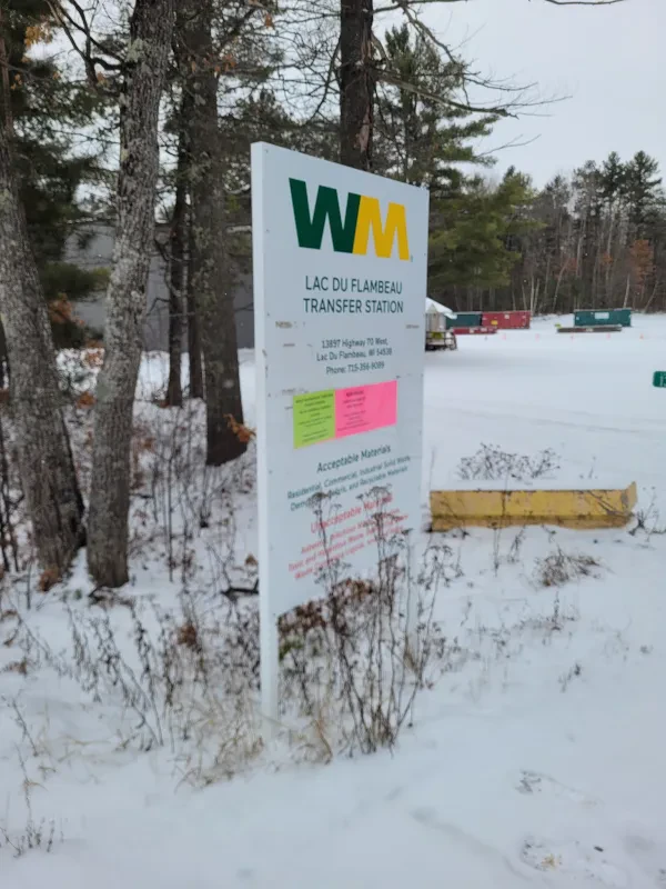 WM - Lac Du Flambeau Transfer Station - photo 2