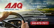 AAQ Services – Placas y Titulos - Tag & Title MVA - Hyattsville, MD
