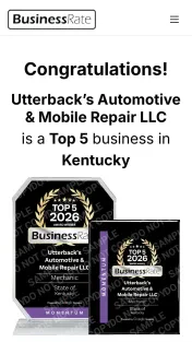 Utterback’s Automotive & Mobile Repair LLC