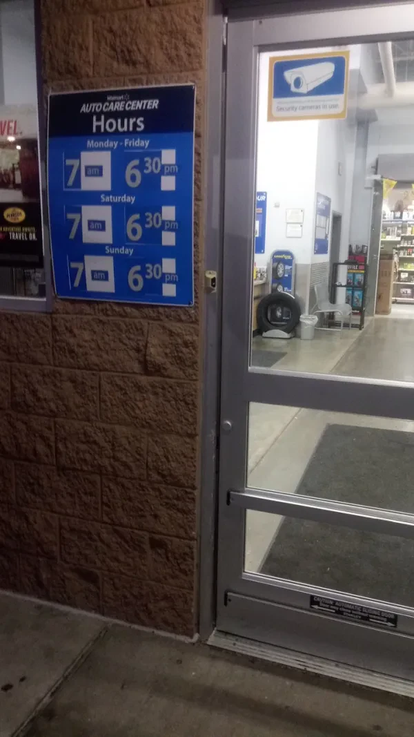 Walmart Auto Care Center - photo 3