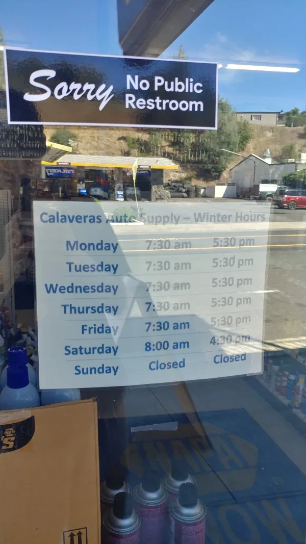 NAPA Auto Parts - Calaveras Auto Supply - photo 2