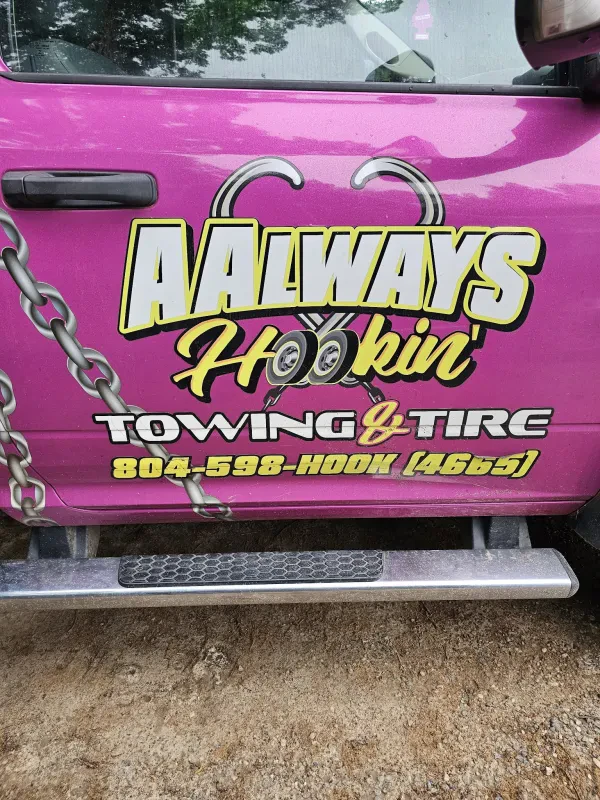 AAlways Hookin' Towing & Tire - photo 4