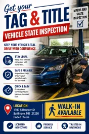 MARYLAND STATE INSPECTION AND AUTO REPAIR Federal Hill