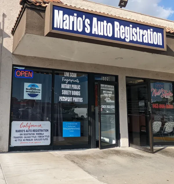 Mario's Auto Registration - photo 3