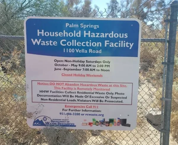 Riverside County Household Hazardous Waste Disposal Center - photo 4
