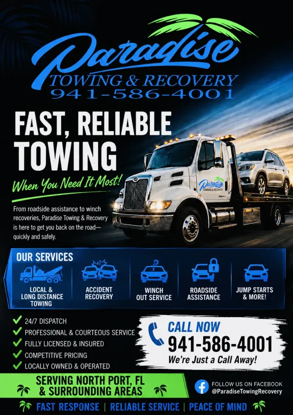 Paradise Towing & Recovery LLC - photo 3