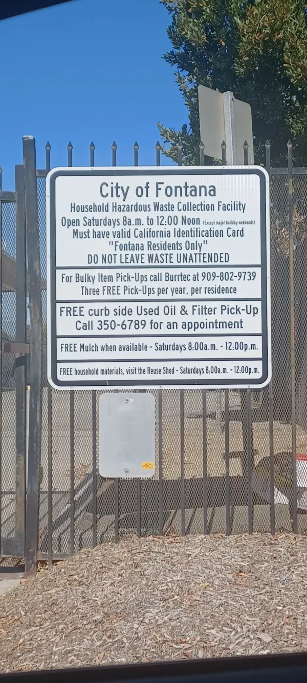 Fontana Household Hazardous Waste Facility - photo 2