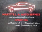 Marty's L.A. Auto Service