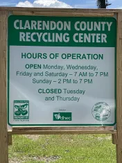 Clarendon County Recycling Center - Davis Station