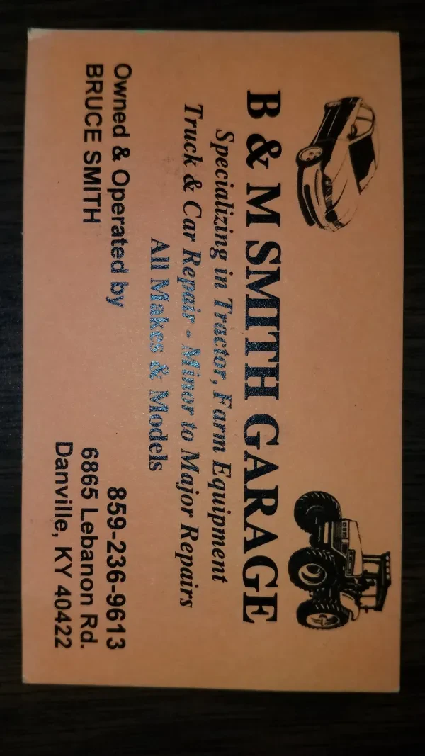 B & M Smith Garage - photo 3