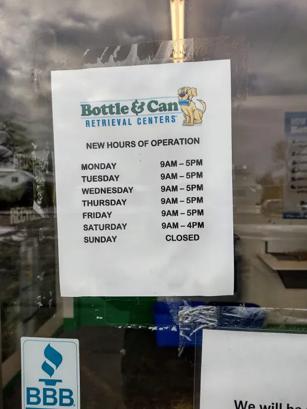 Bottle & Can Retrieval Center - photo 3