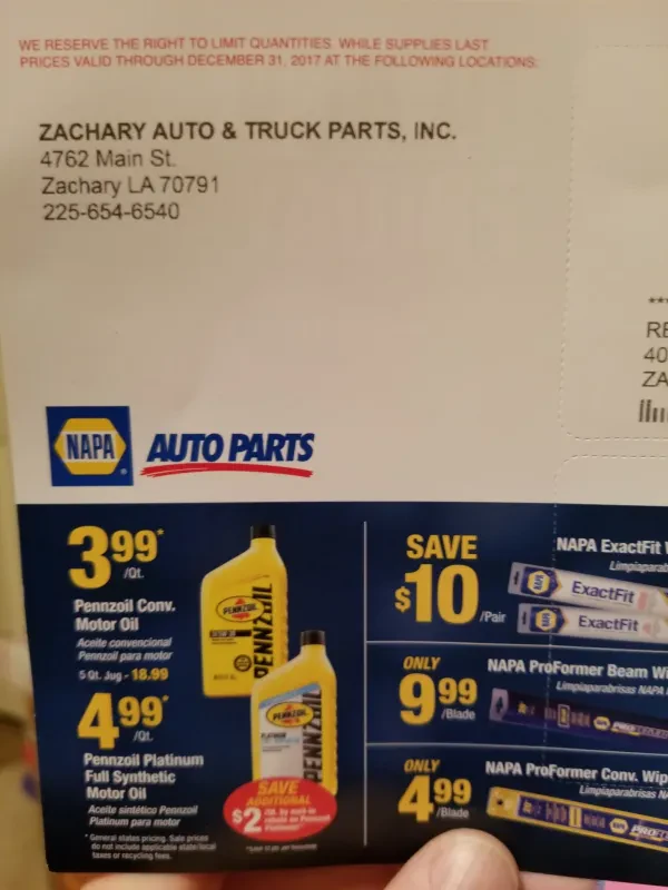 NAPA Auto Parts - Auto Parts and Supply - photo 4