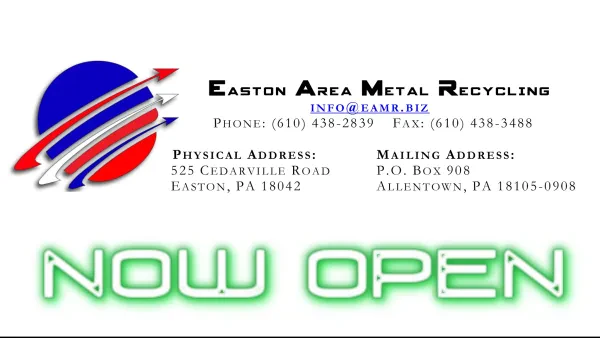 Easton Area Metal Recycling (EAMR) - photo 4