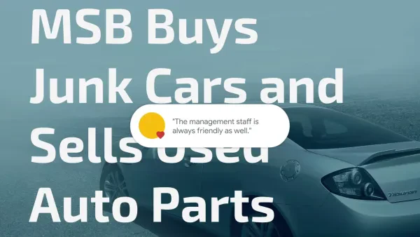 MSB Junk Cars & Used Auto Parts - photo 2