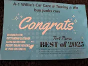 A-1 Willie's Car Care @ Towing @ We buy junks cars