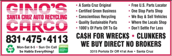 Gino's Santa Cruz Auto Wrecking Recyclin Dismantling - photo 2
