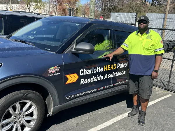 Charlotte HERO Patrol Roadside Assistance - photo 3