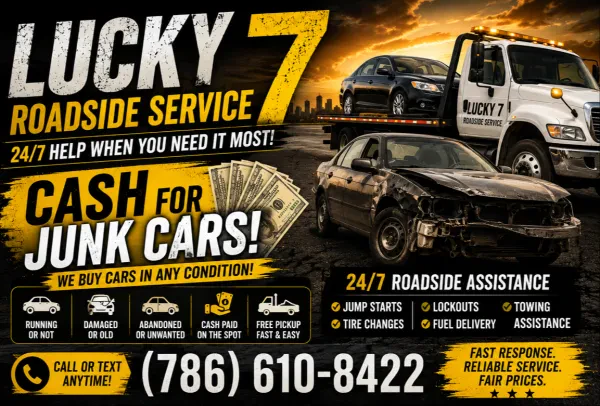 Lucky 7 Towing & Roadside Service - photo 2