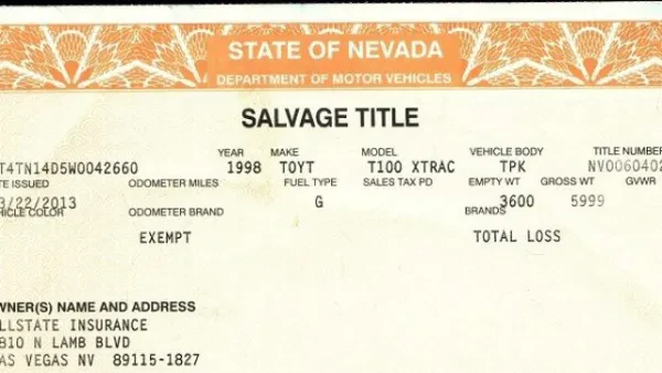 ILLINOIS SALVAGE TITLE REBUILDER - photo 2
