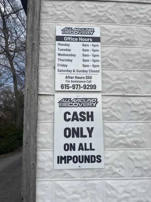 All Around Towing & Recovery - photo 4