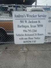 Andrea's Wrecker Service BooBoos Towing chicken hawk towing